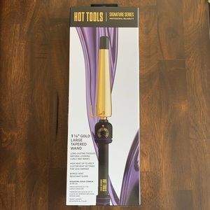 NEW Hot Tools Tapered Curling Wand